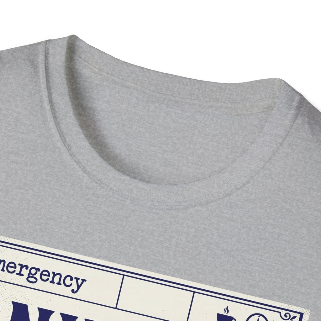 Anxiety Label – Funny Mental Health T shirt