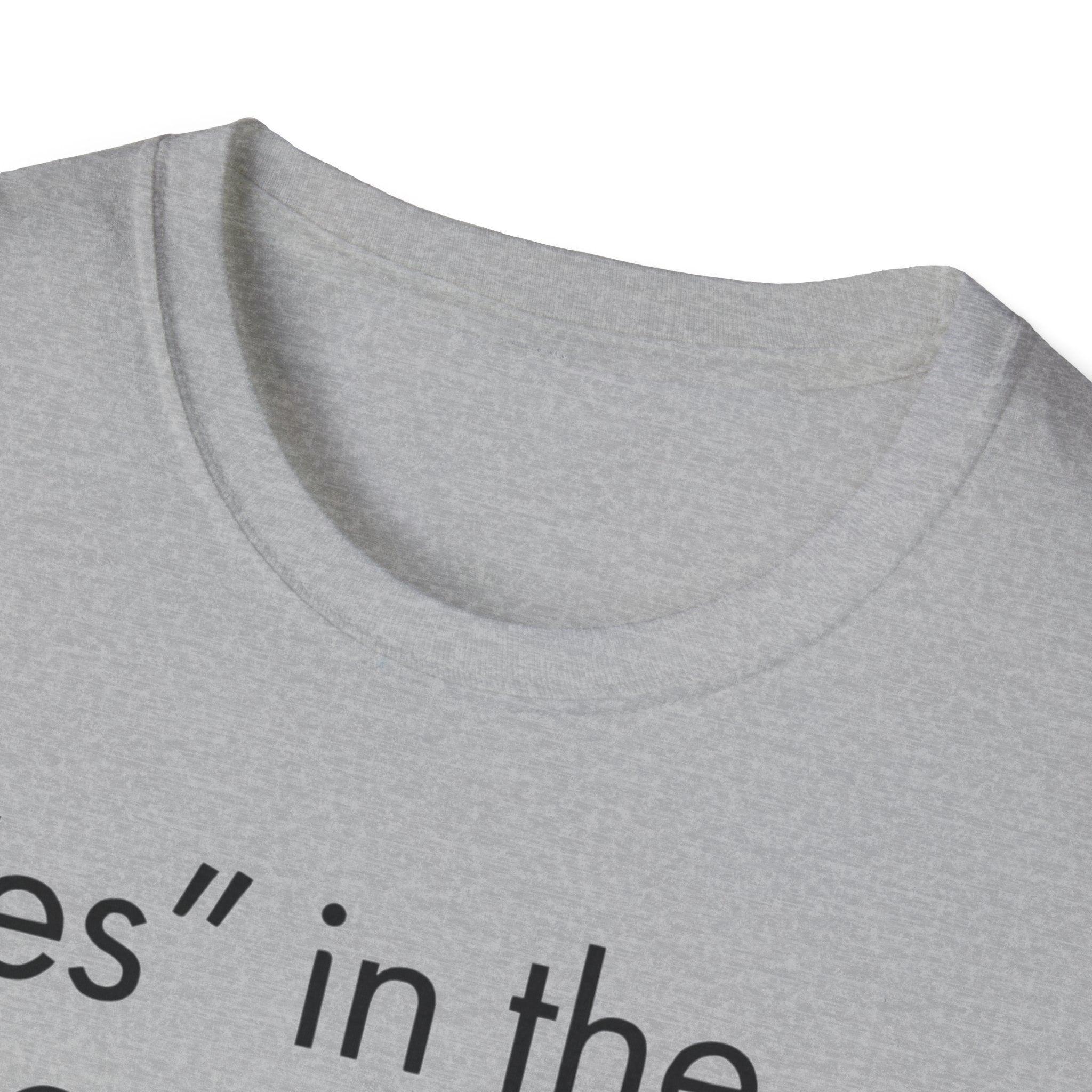 Yes in Group No in Reality - Sarcastic Minimalist Graphic T-Shirt