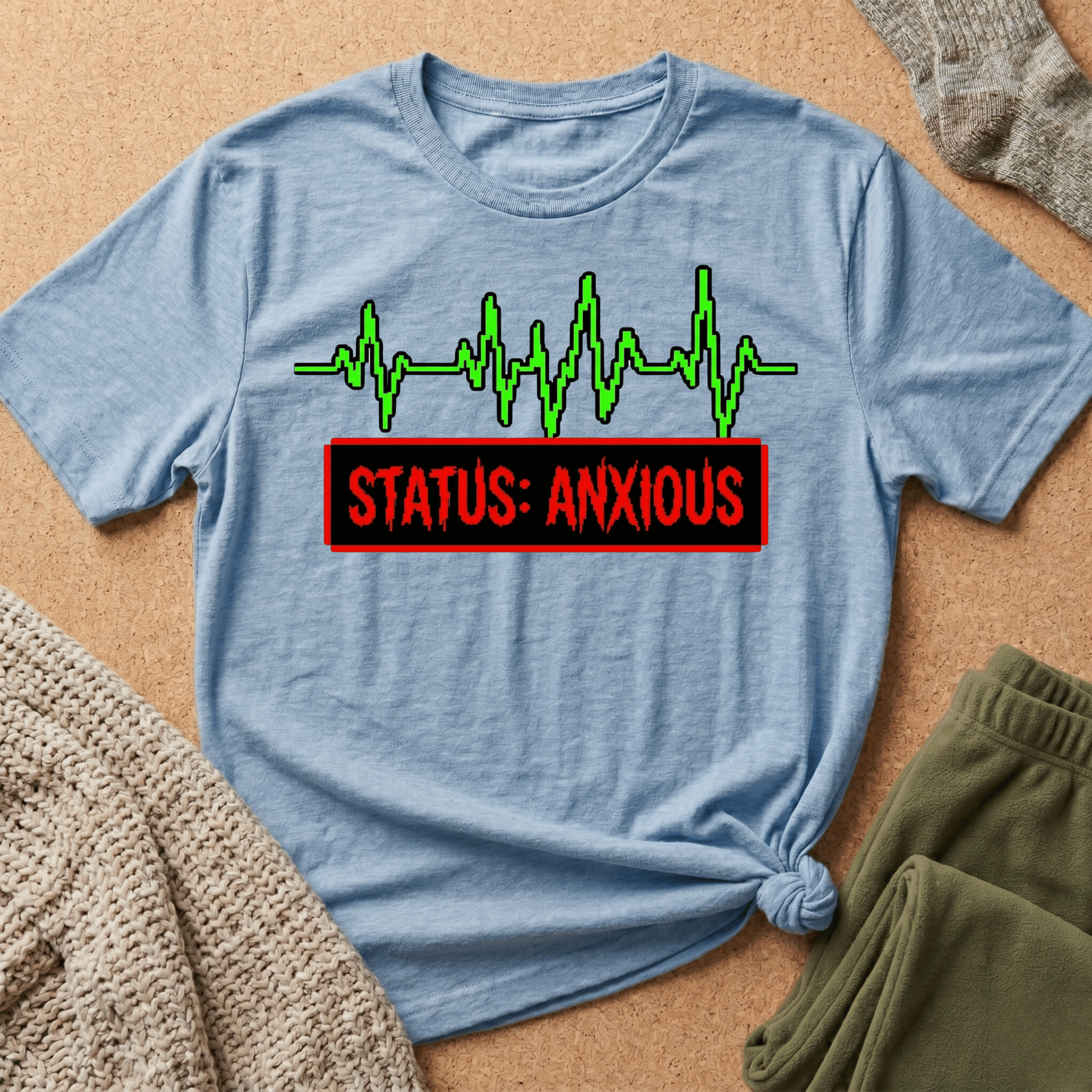 System Error: Status Anxious T-Shirt