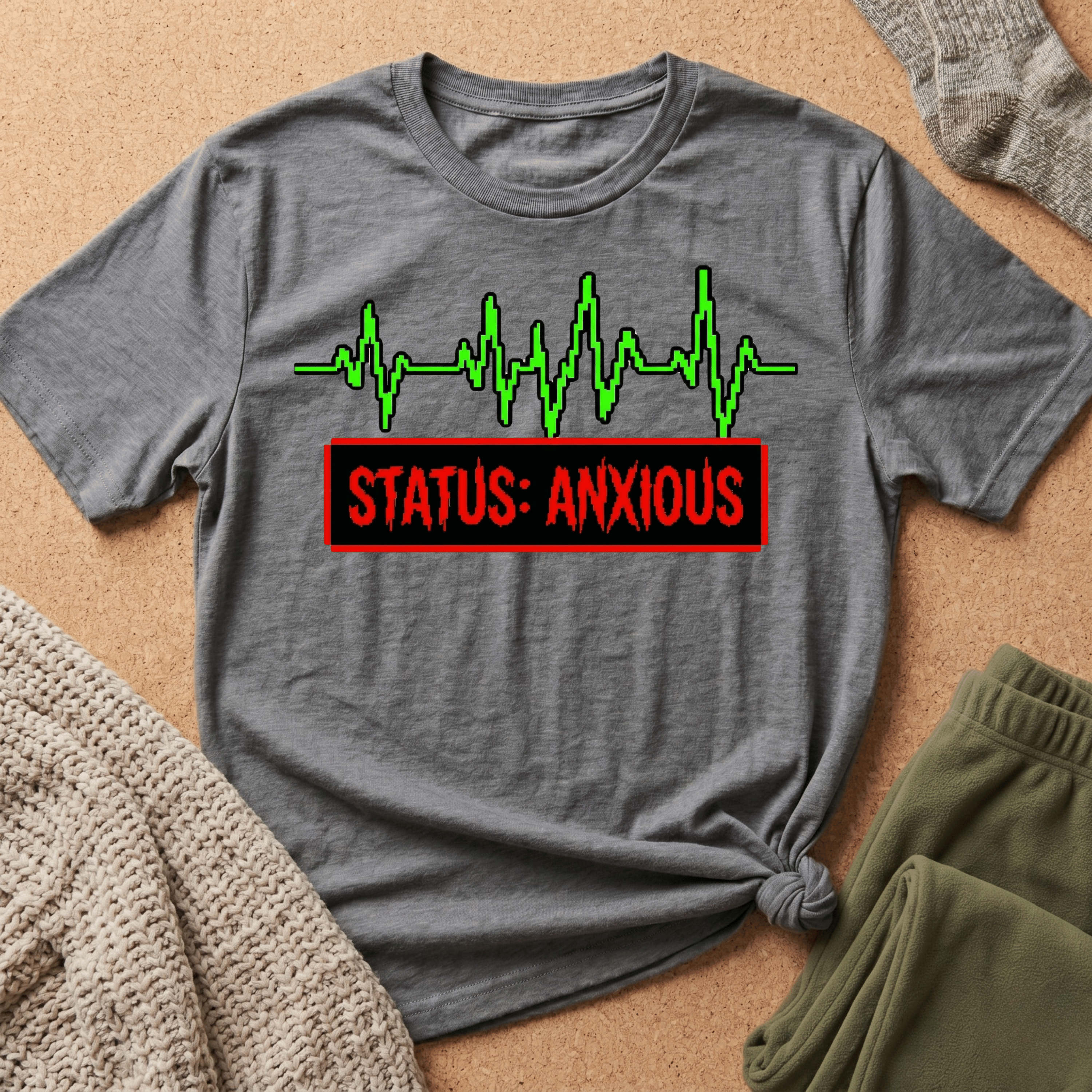 System Error: Status Anxious T-Shirt